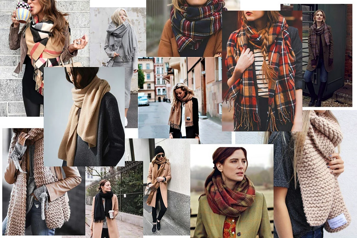 Шарф 424 Oversize