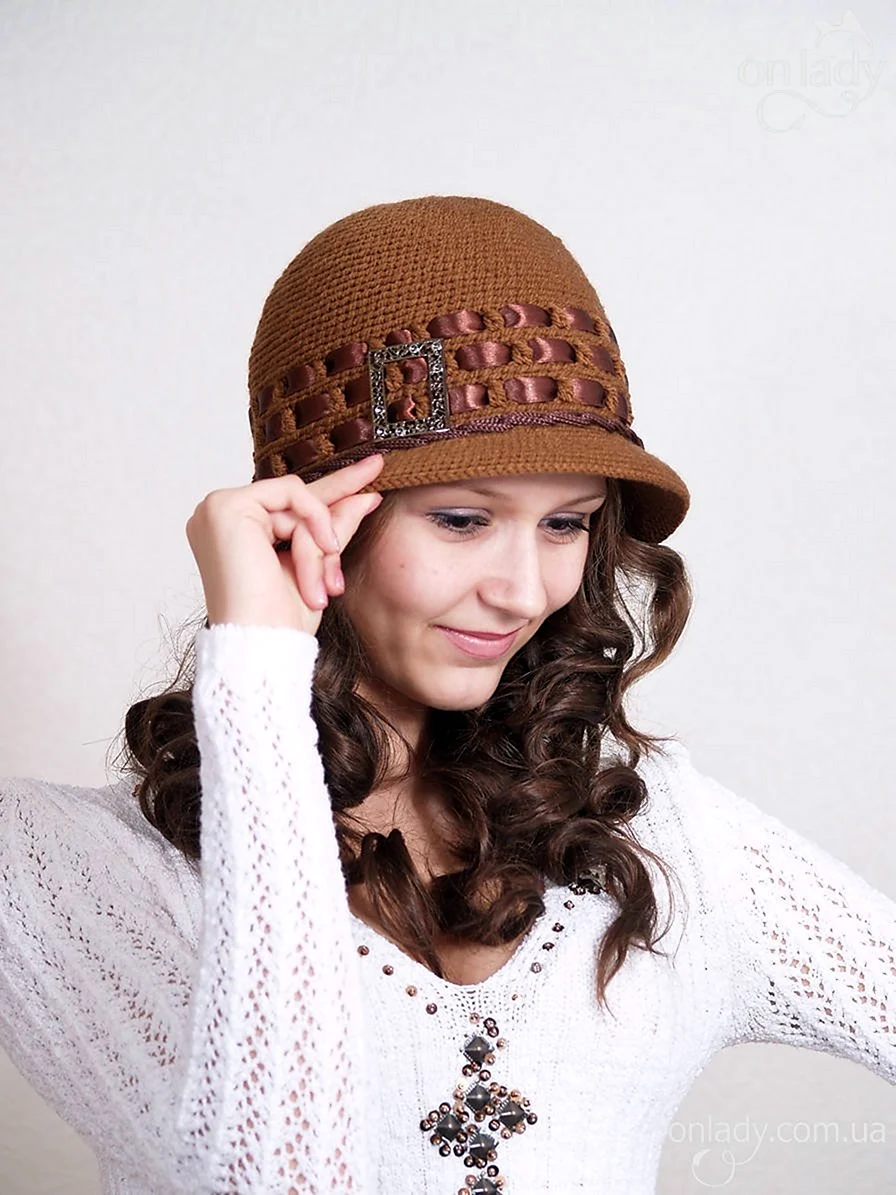 Вязаные шляпы для женщин