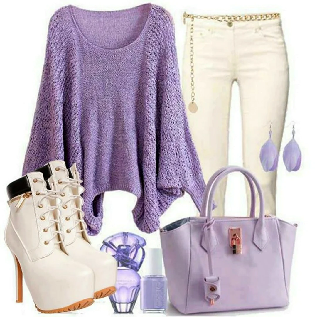 Красивое сочетание одежды