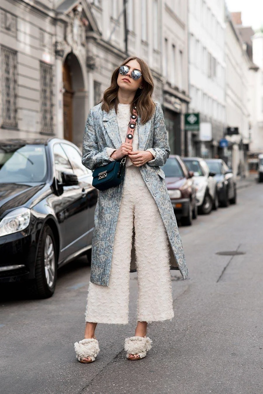 Street Style мюли Gucci