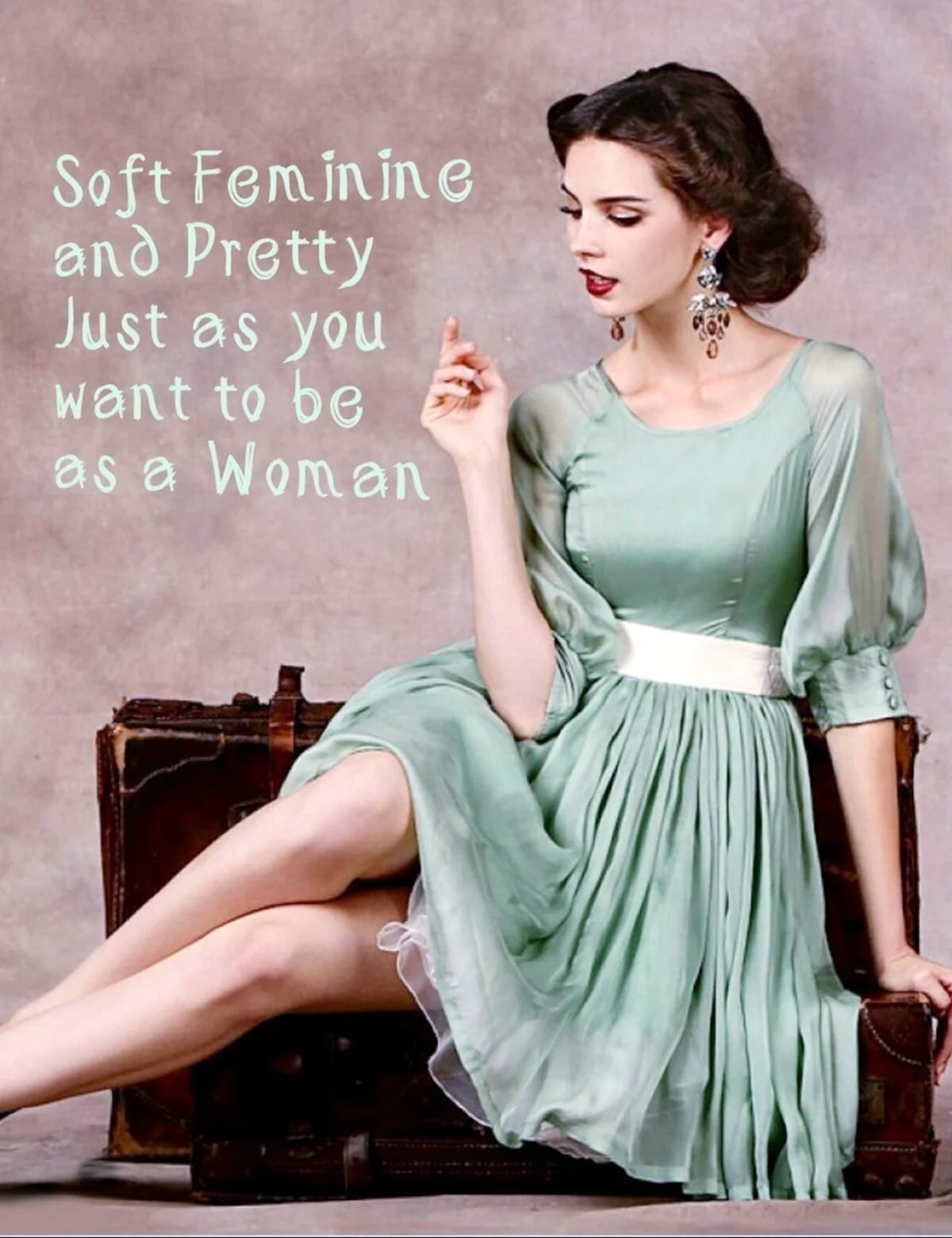 Платье в стиле ретро