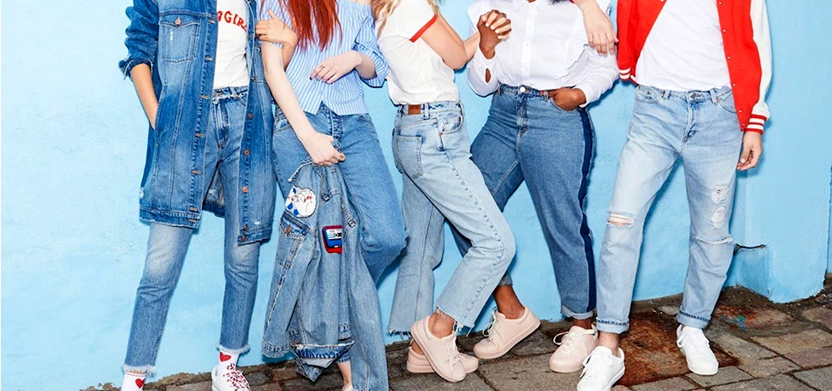 Джинса в 90е в России