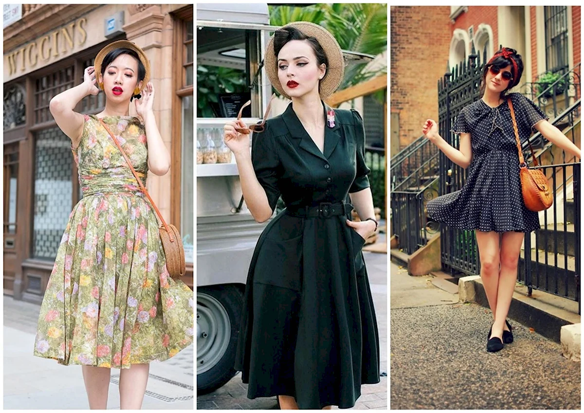 Женская одежда в стиле Винтаж