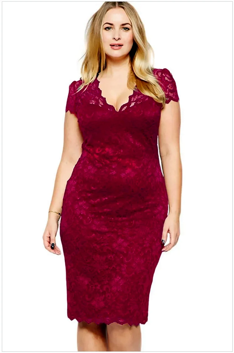 Вечерние платья для полных женщин