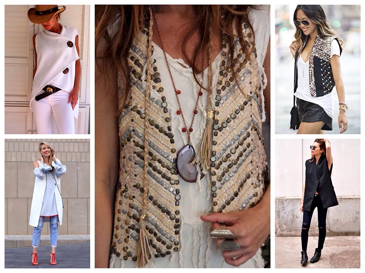 Образы с жилетом