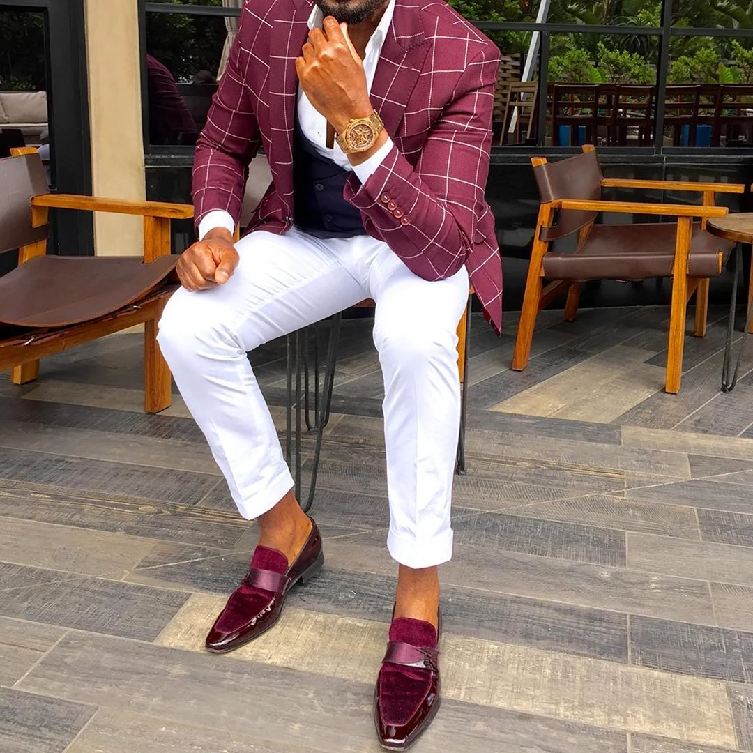 Мокасины с брюками