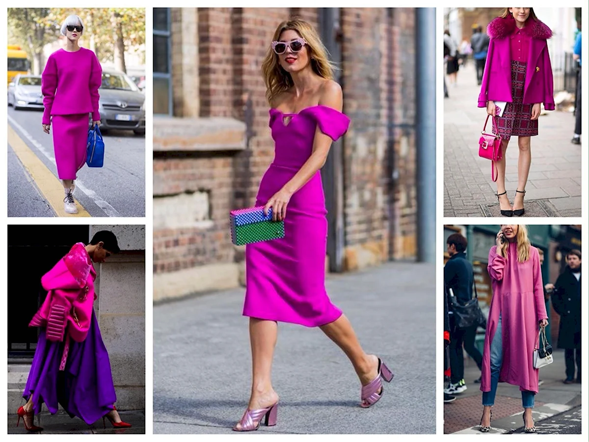 Туфли фуксия стрит стайл 2021