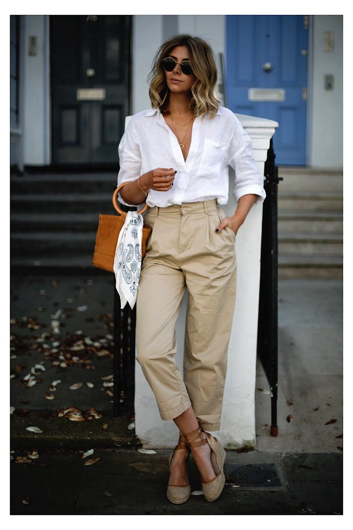 Брюки чинос стрит стайл