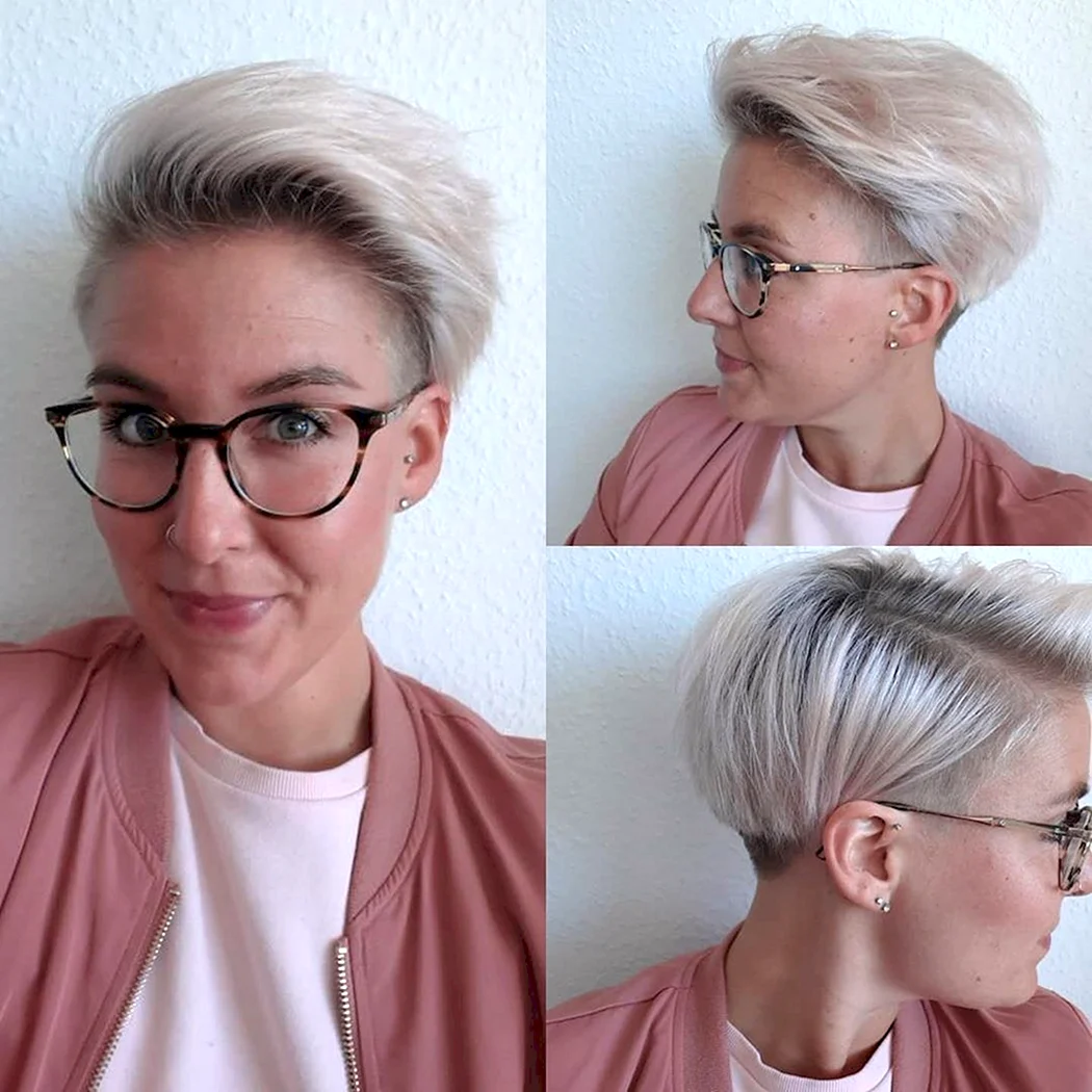 Модные стрижки женские на короткие после 50 лет