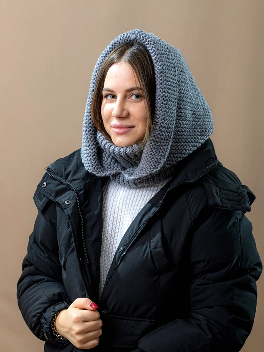 Капор капюшон Вольф Леон