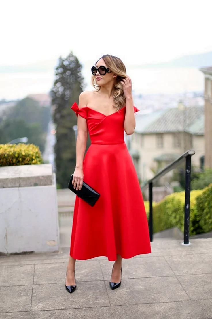 Туфли под красное платье