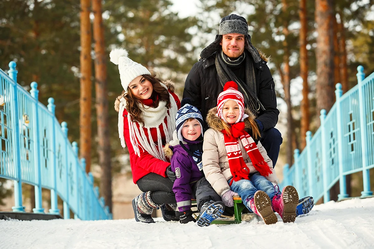 Зимние прогулки с детьми