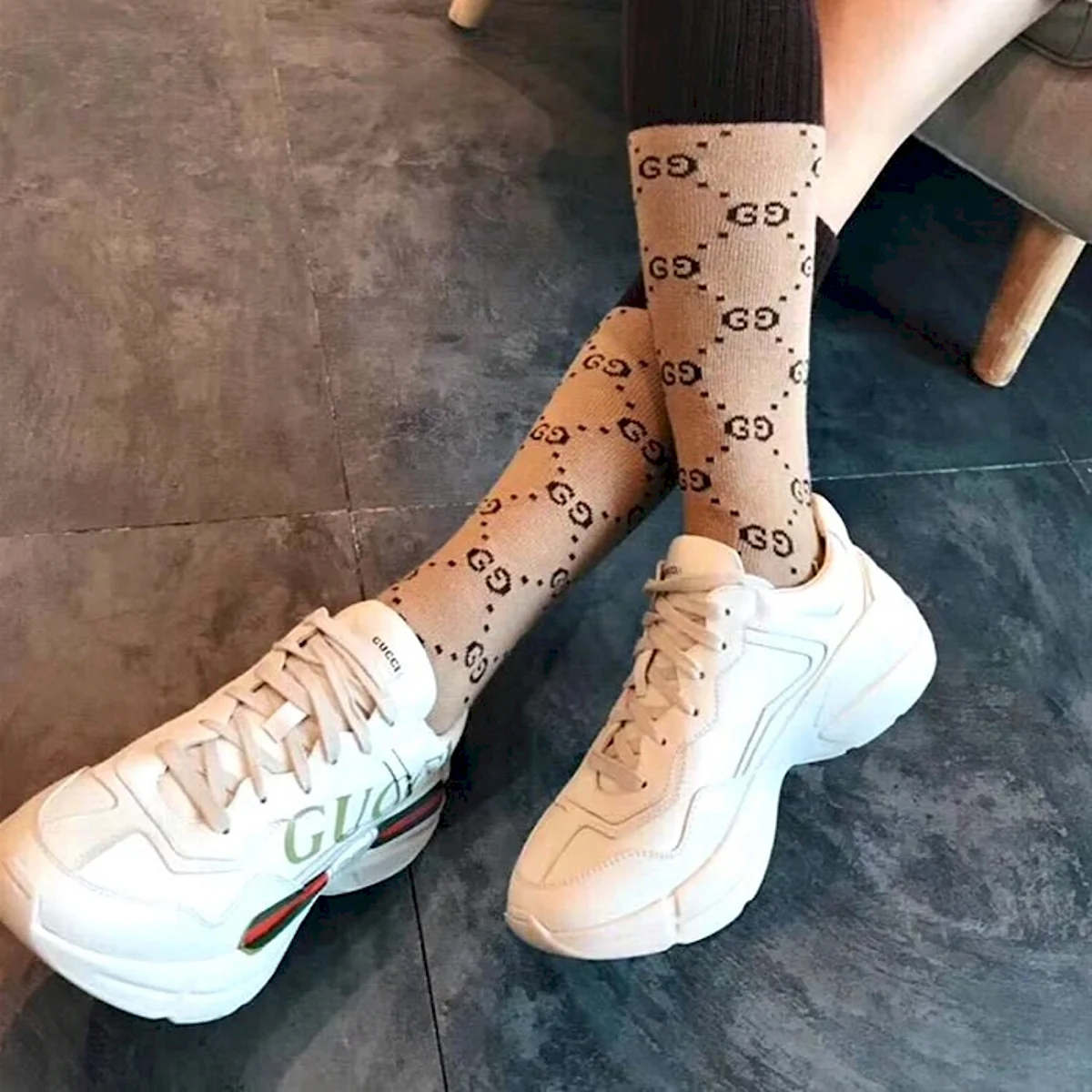 Гольфы гуччи