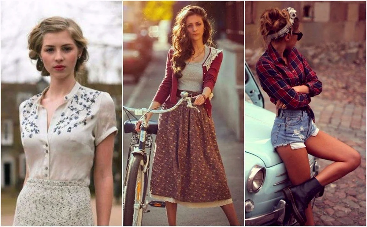 Луки в стиле Винтаж