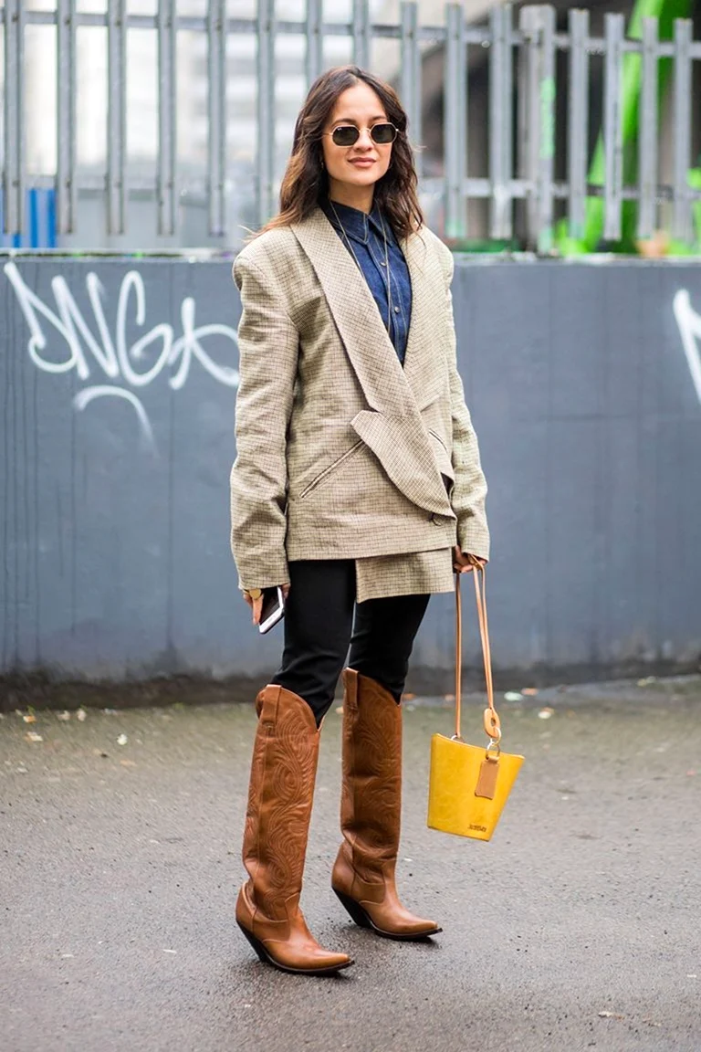 Ковбойские сапоги стрит стайл