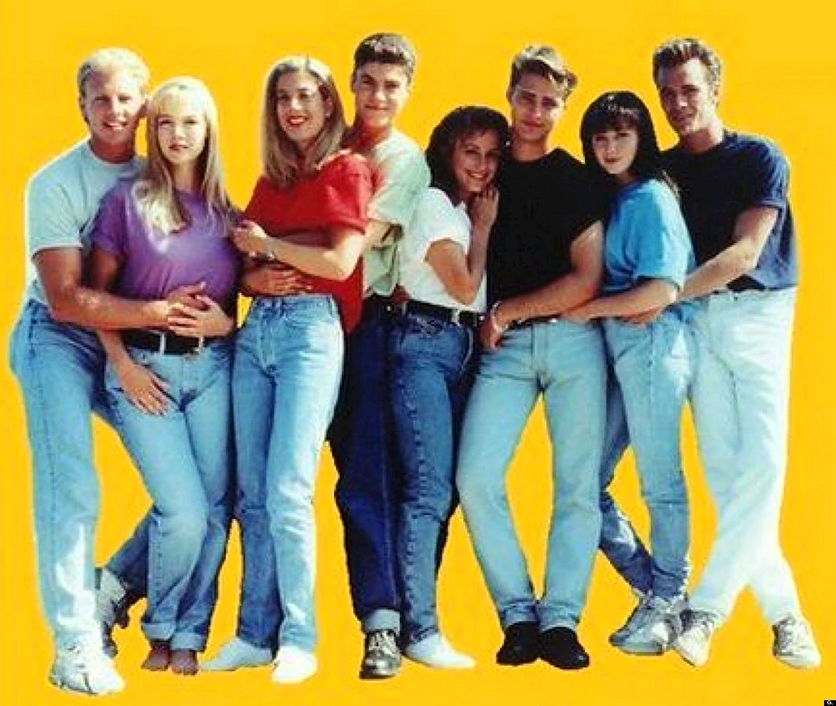 Беверли Хиллз женская мода 1990