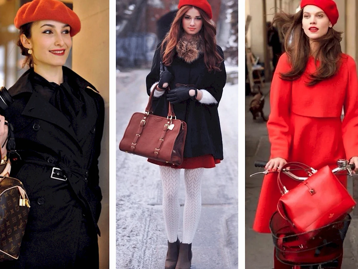 Образ с красным беретом