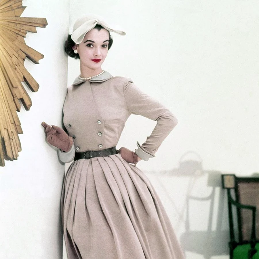 Женская мода 1950-х