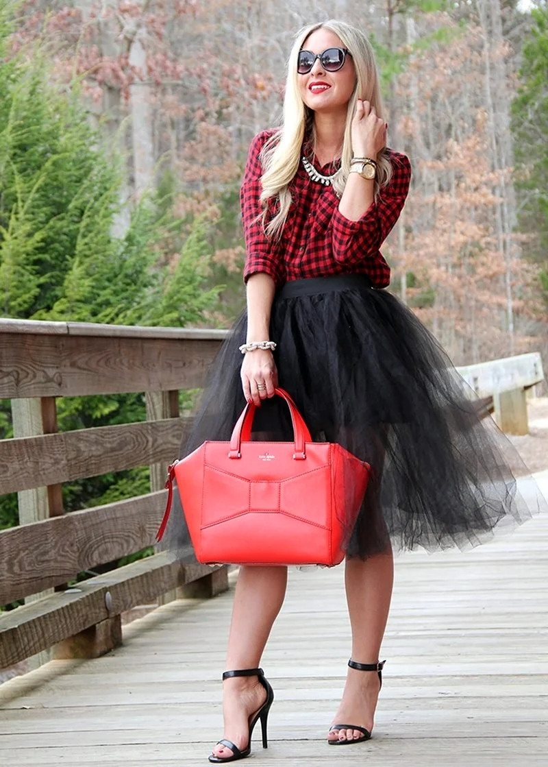 Фатиновая юбка с рубашкой