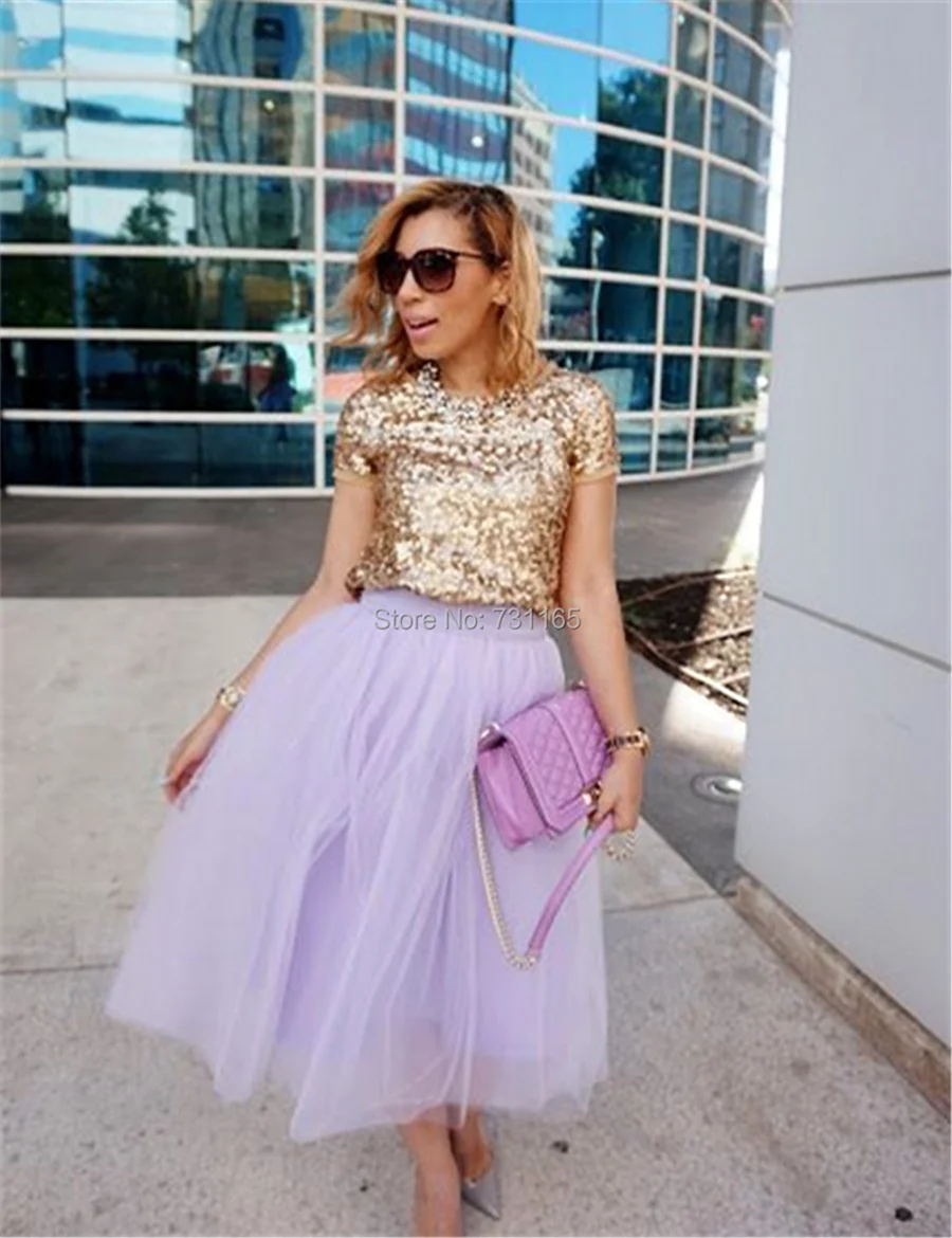 Пышная юбка и топ