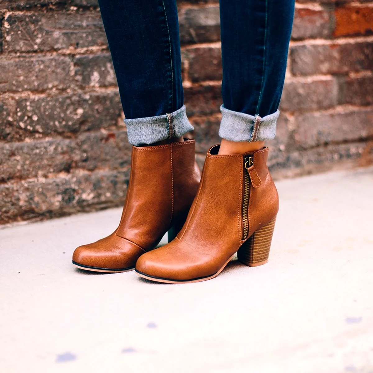 Brown Ankle Boots