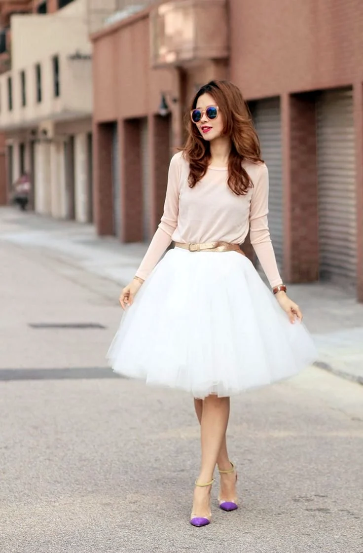 Пышная юбка