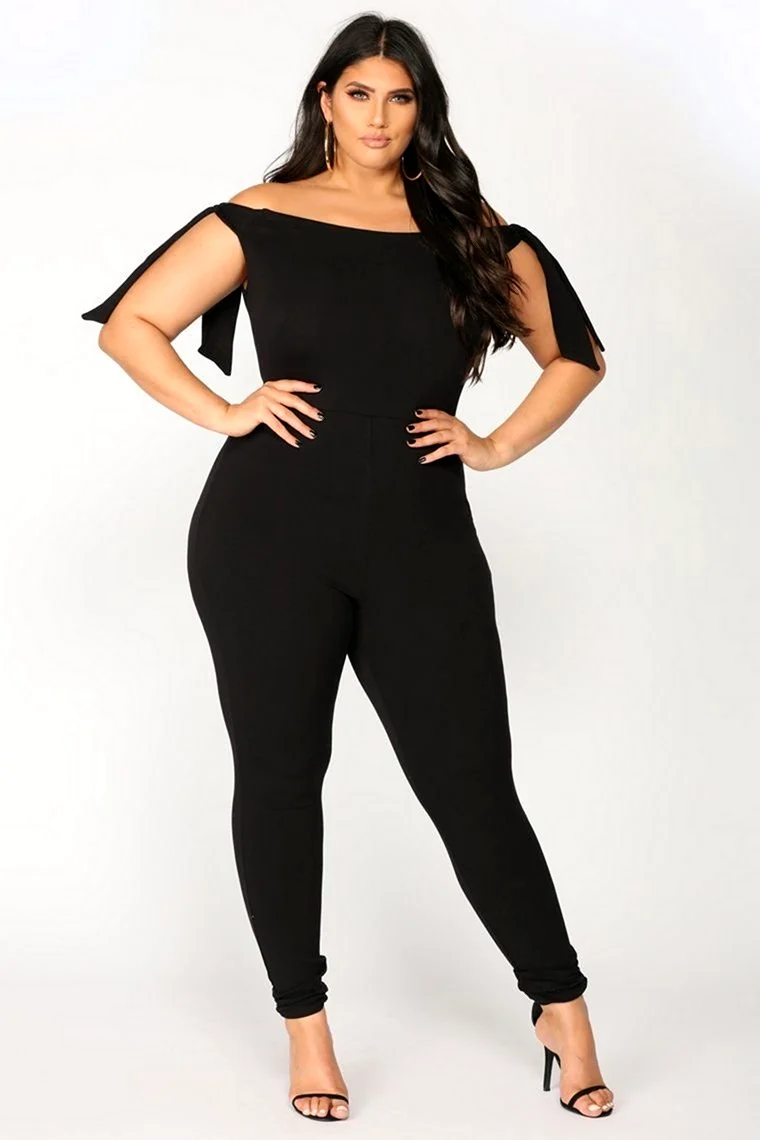 Комбинезон офис плюс сайз