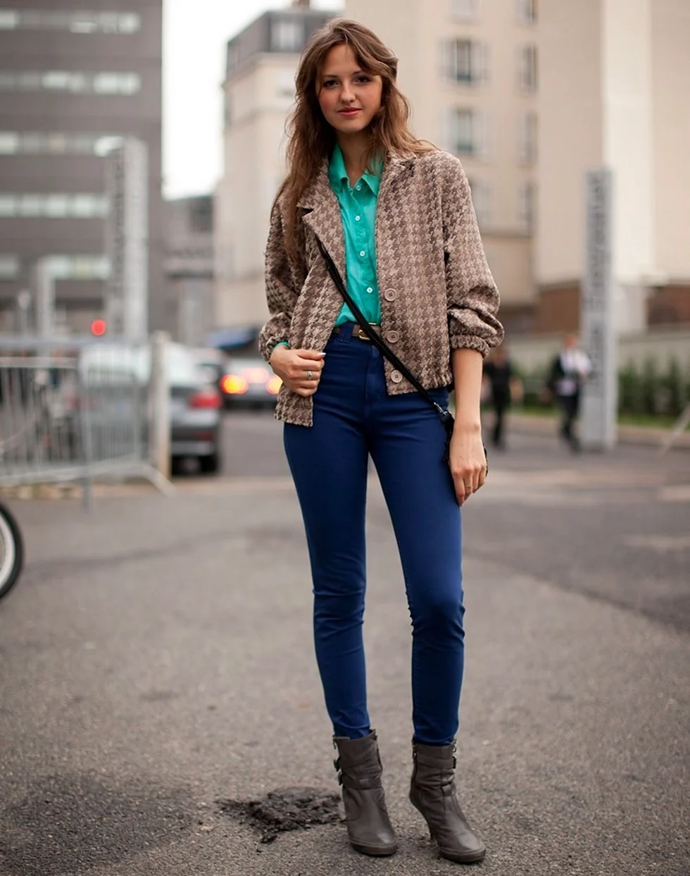 Street Style брюки скинни