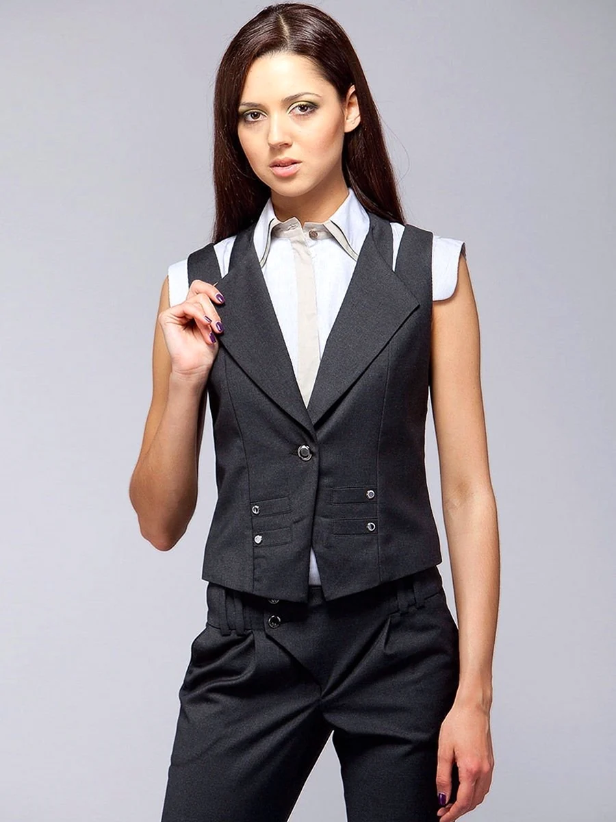 Жилетка женская классическая