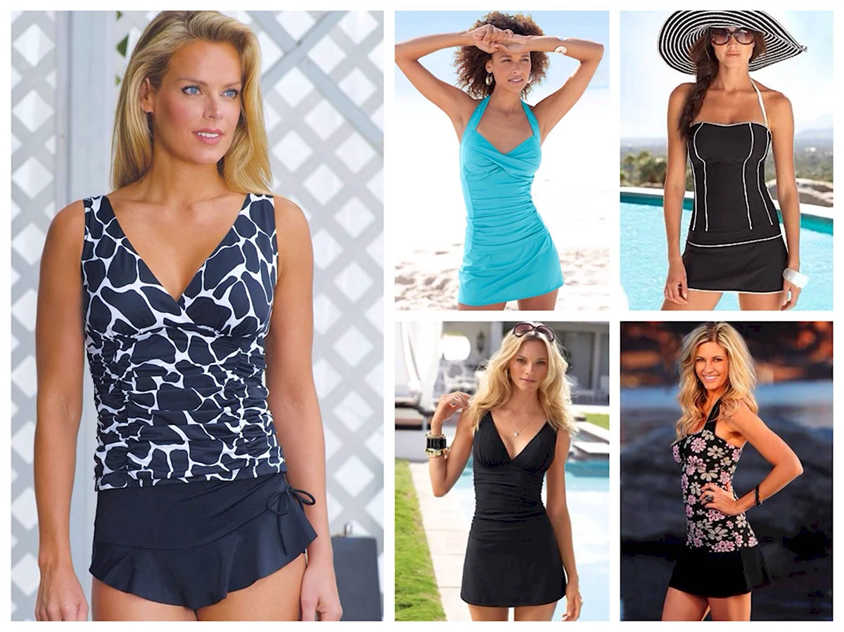 Купальники которые скрывают живот и бока