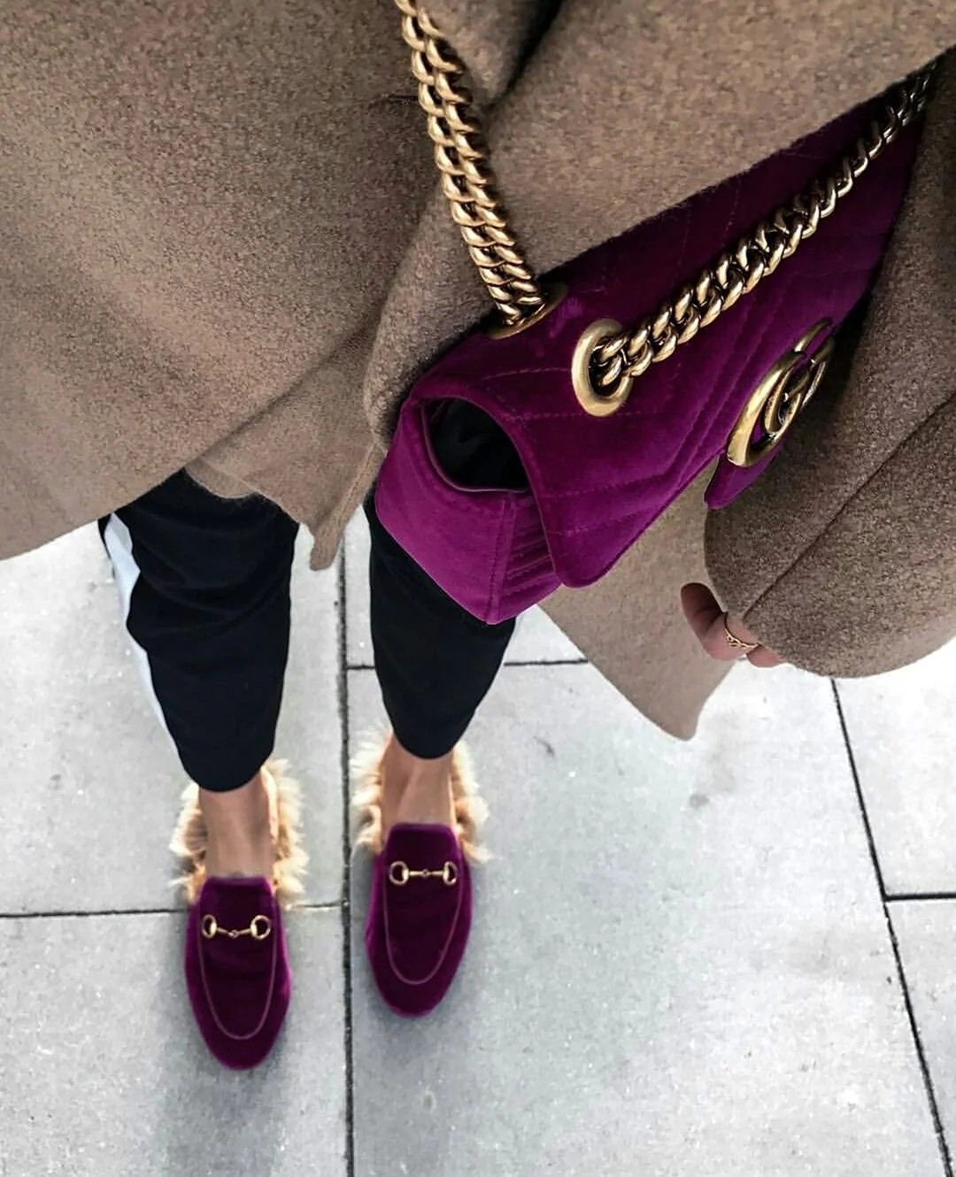 Бордовые мокасины с чем носить