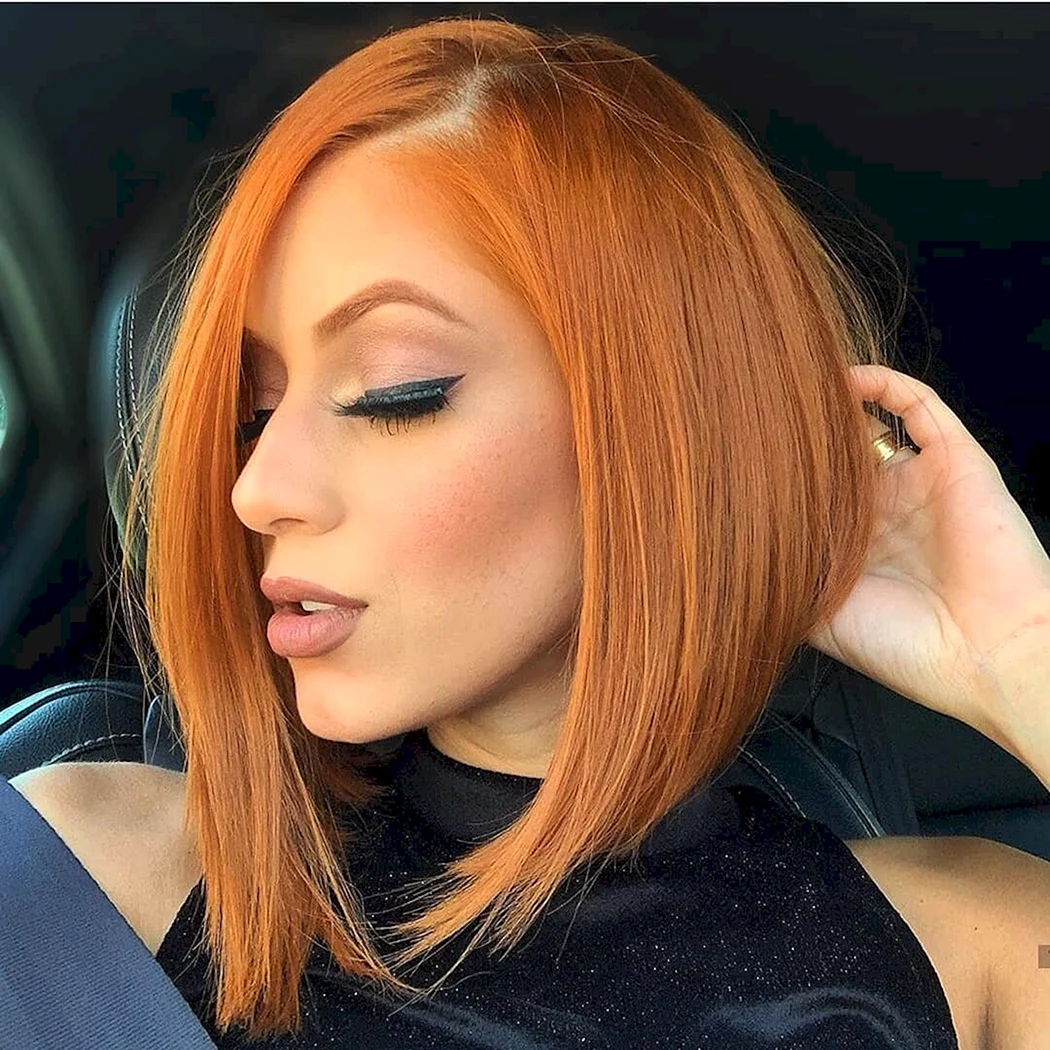 Каре асимметрия рыжие