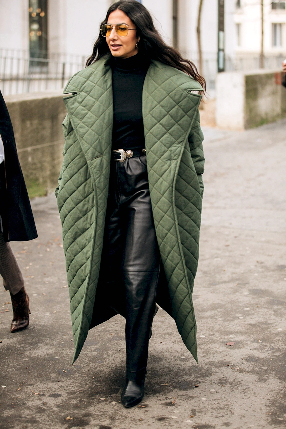 Пуховик оверсайз стрит стайл 2020