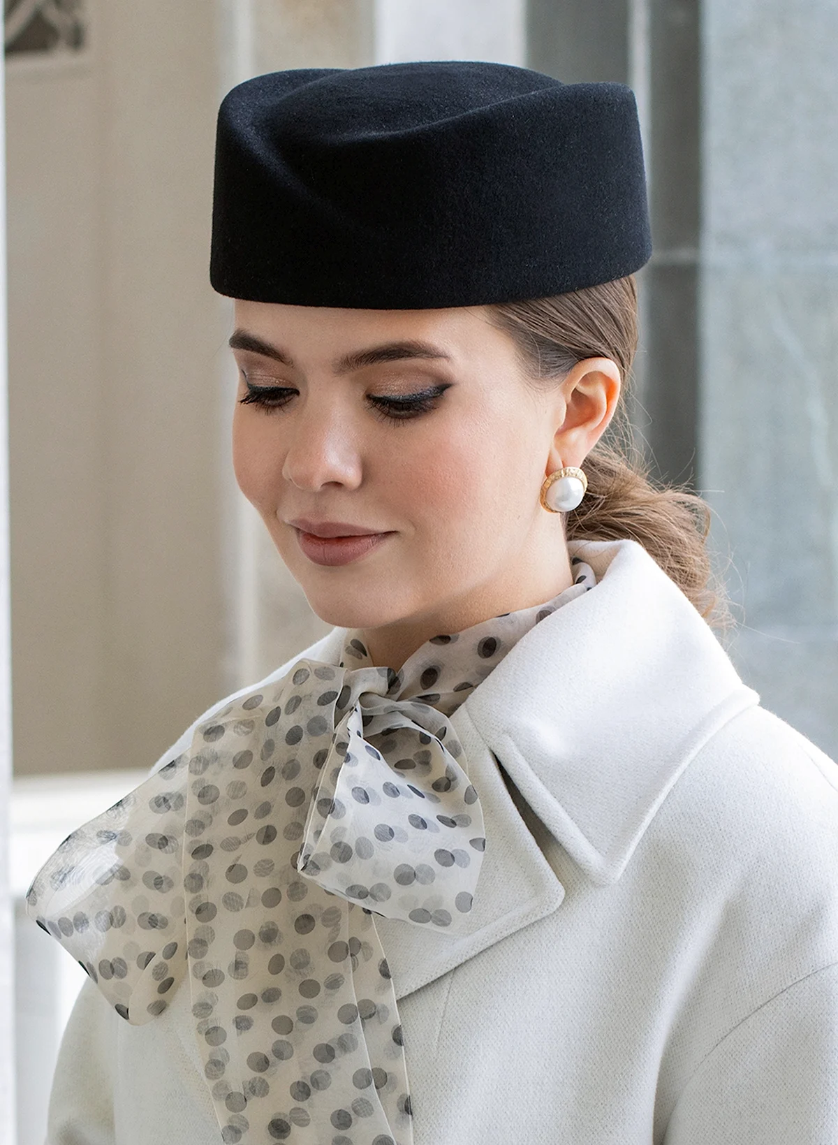 Шляпка пилотка