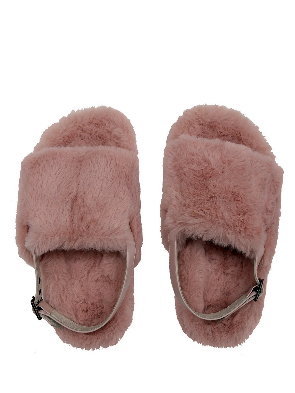 Меховые сандали tendence DS-3582