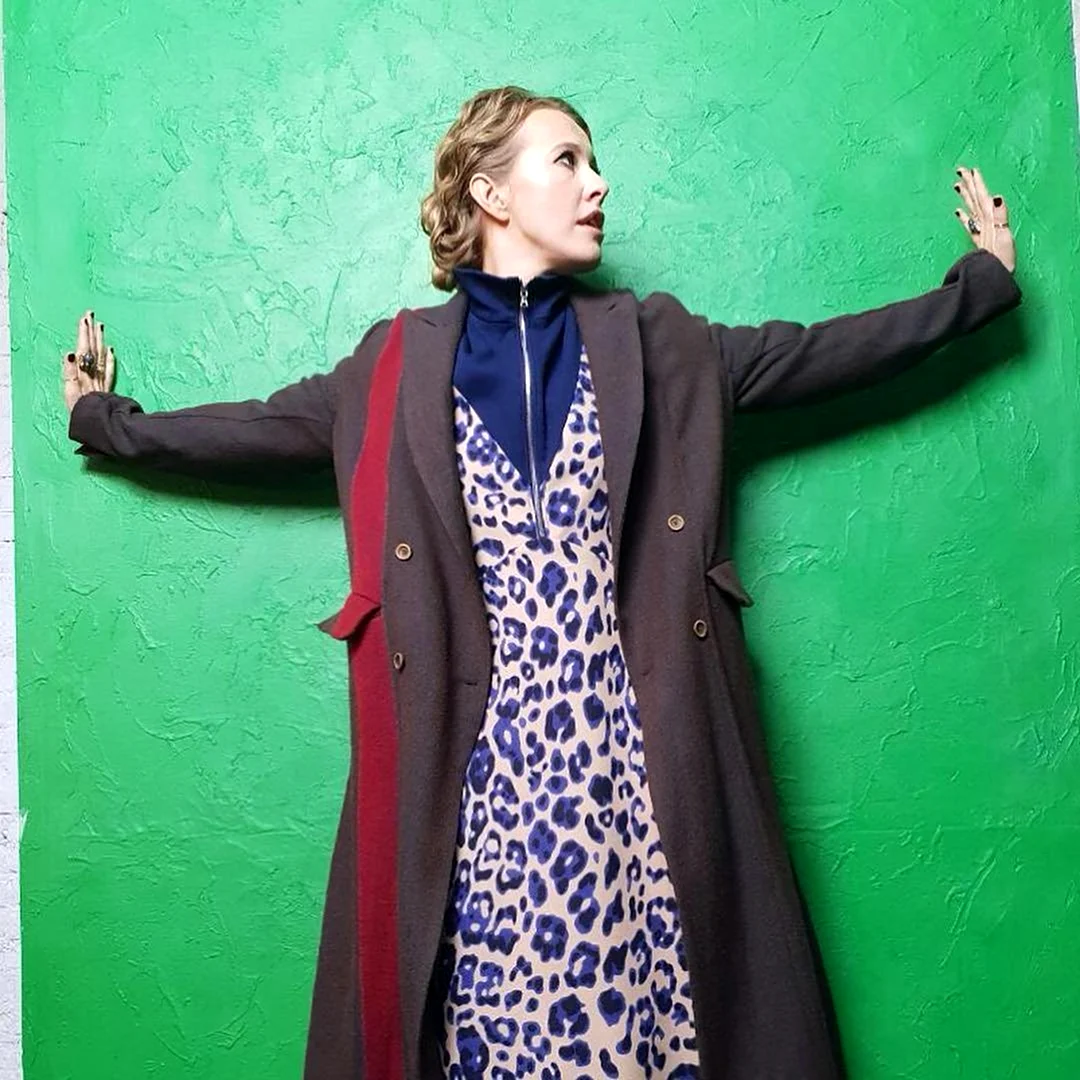 Собчак в платье