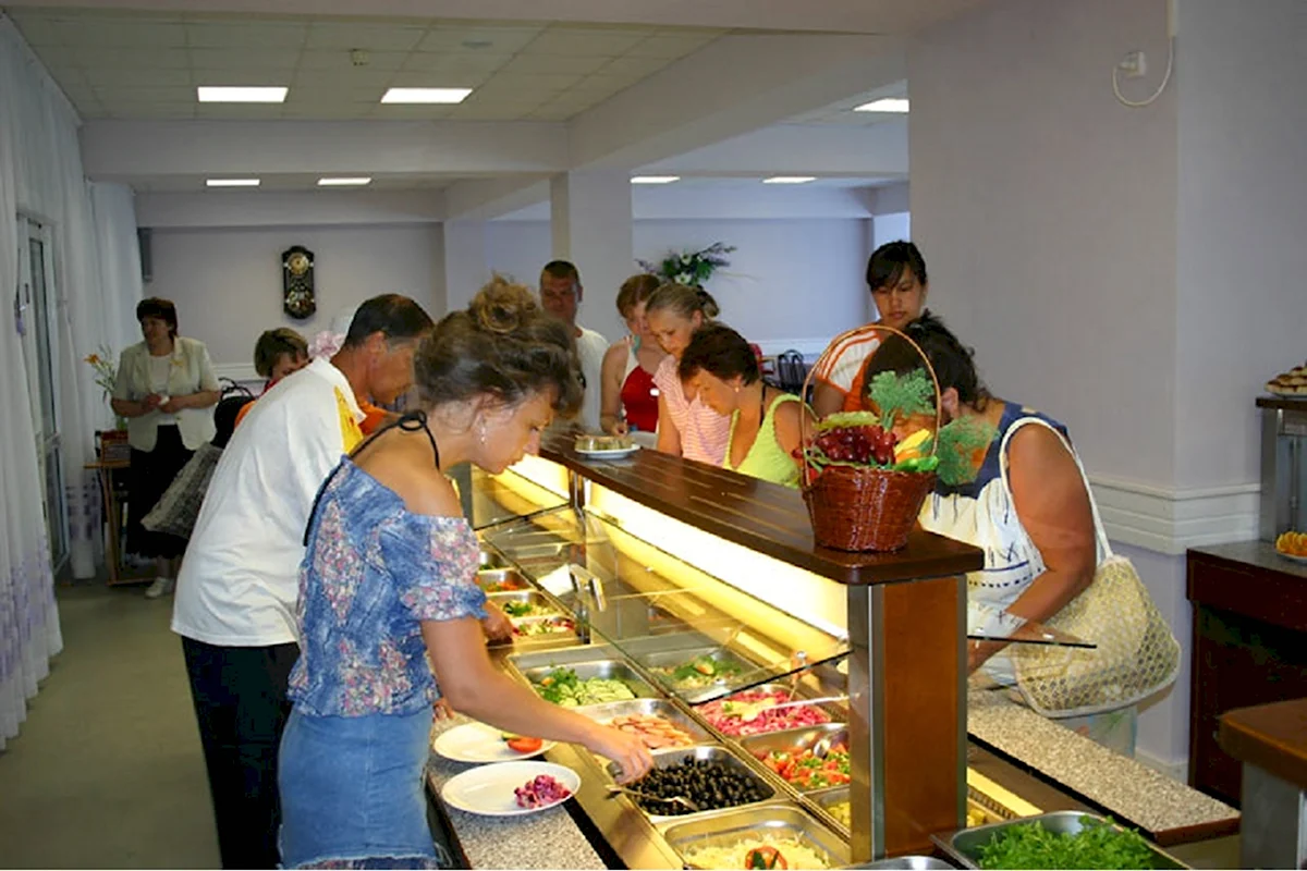 Пансионат Фрегат Адлер столовая