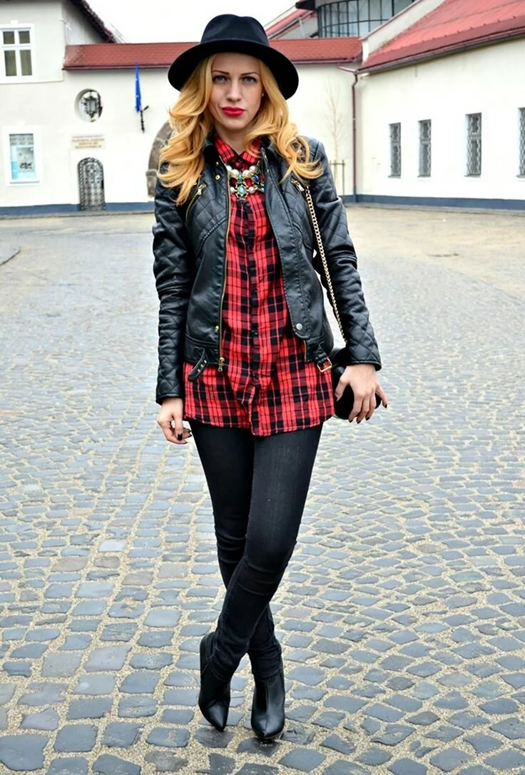 Образ с рубашкой в клетку