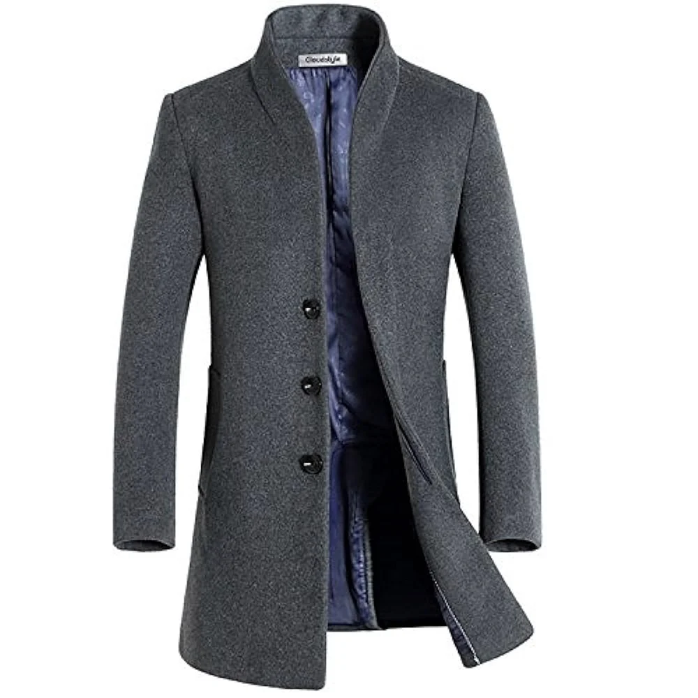 Мужское пальто woolen Coat