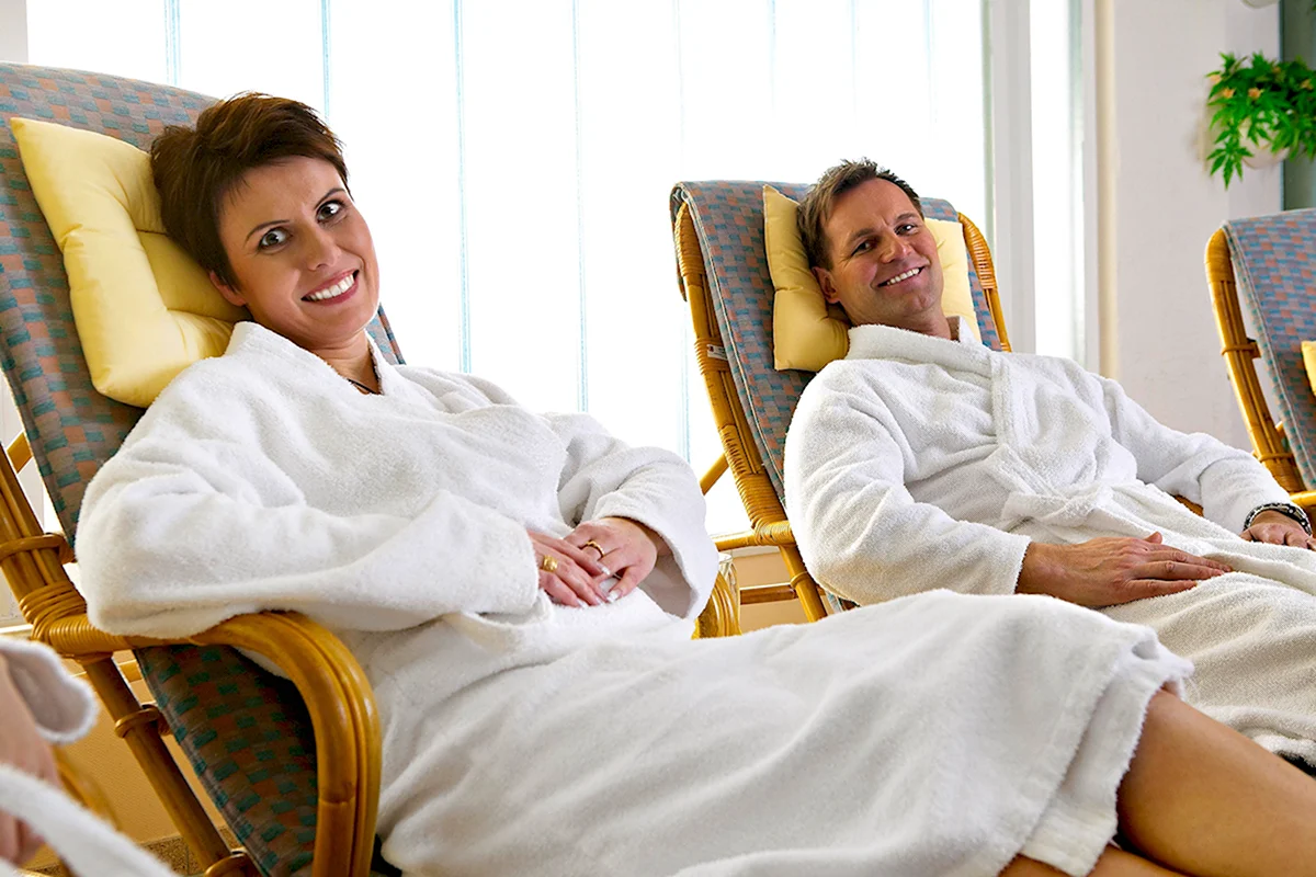 Люди в санатории