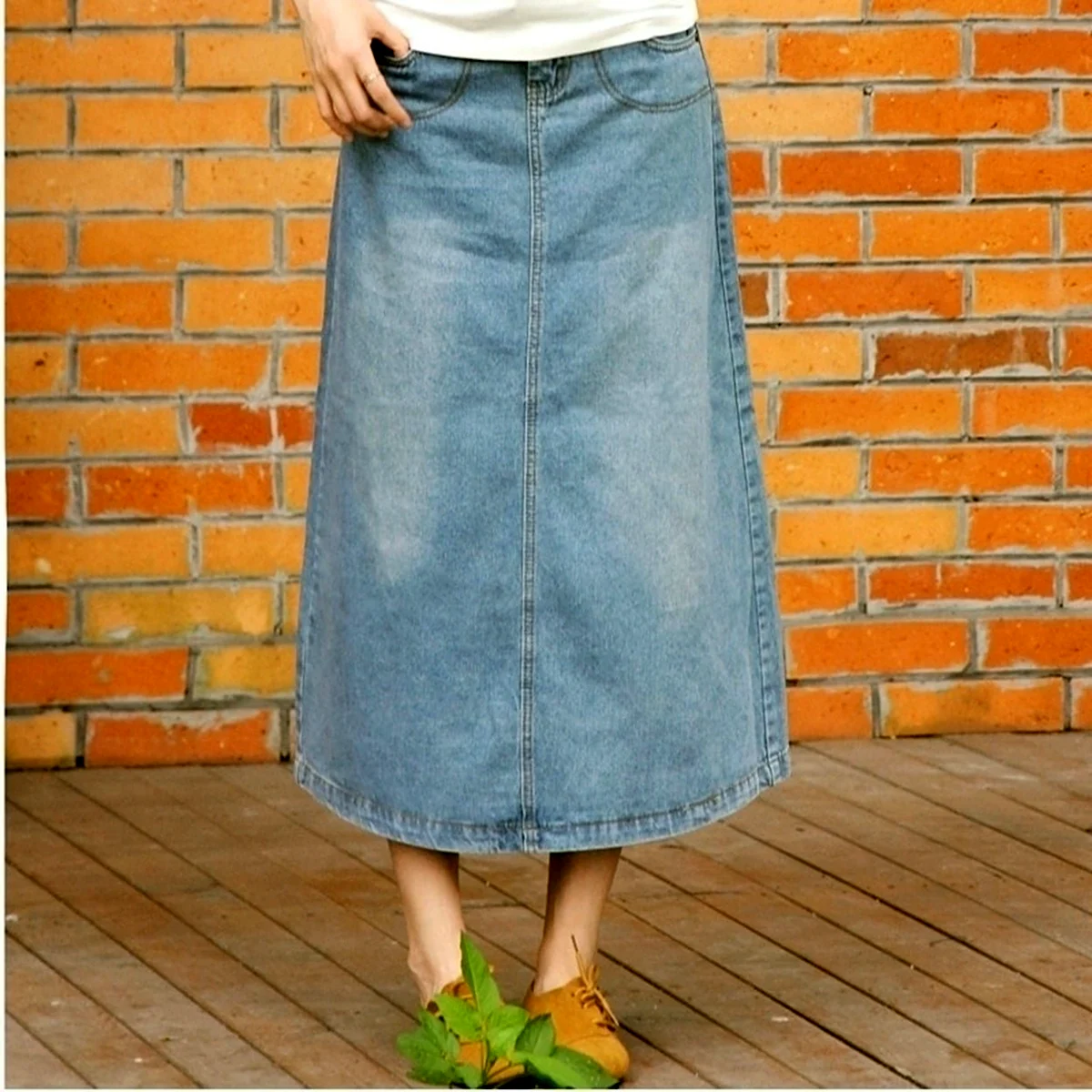 Джинсовая юбка Монтана