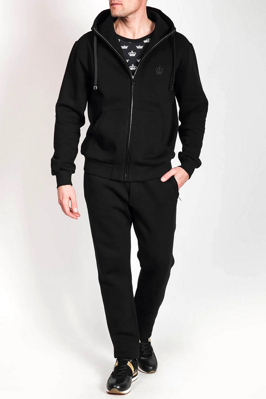 Дольче Габбана спортивный костюм мужской черный