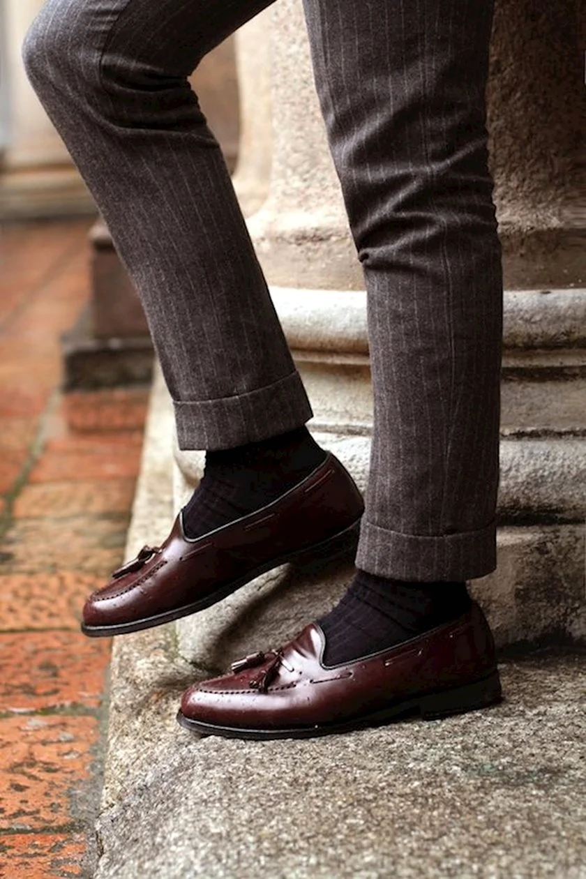 Кожаные лоферы selected Menswear
