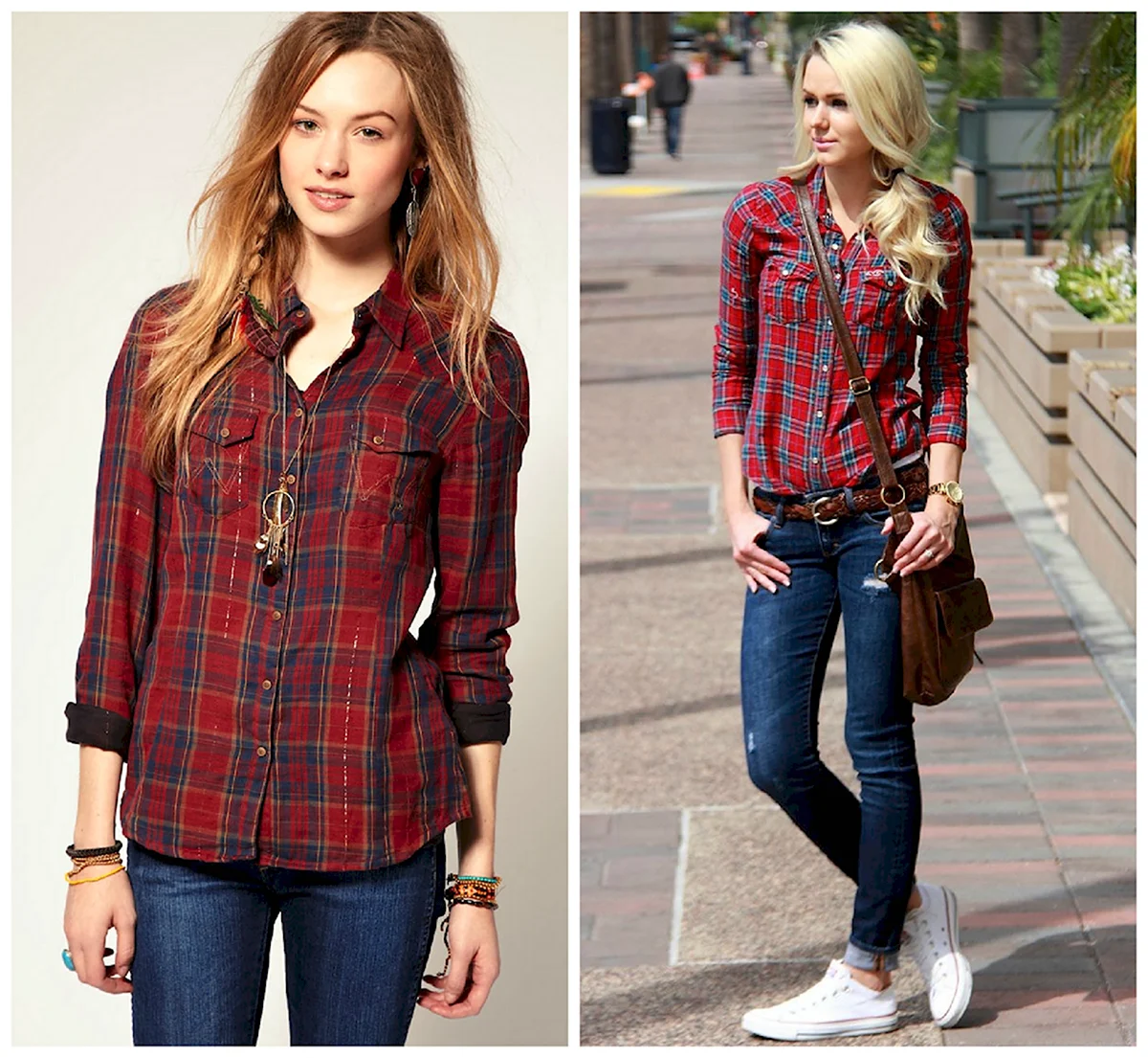 Образы с клетчатой рубашкой