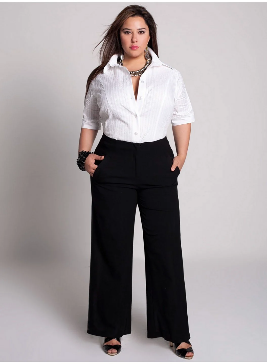 Брюки для полных