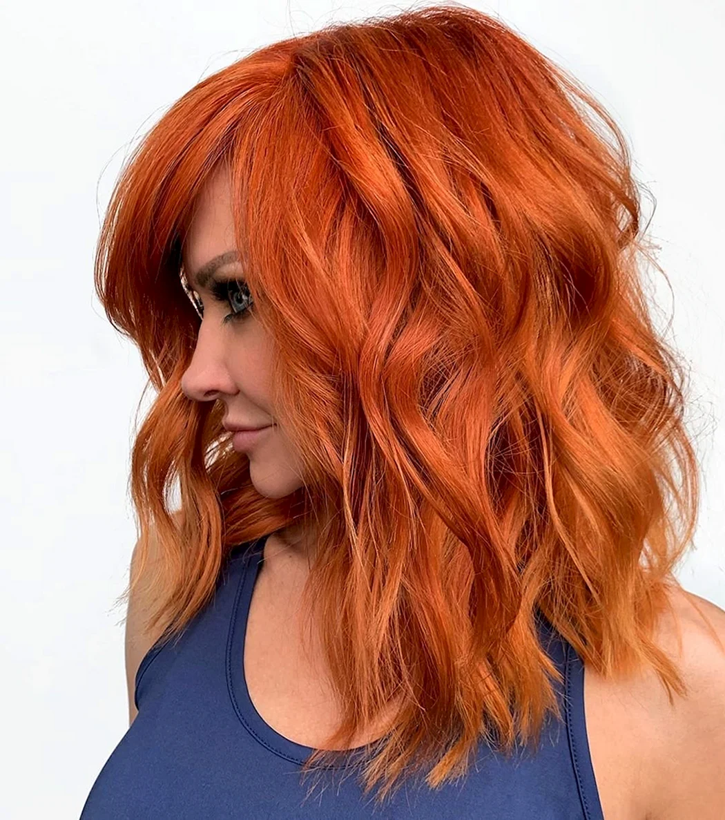 Лонг Боб рыжий