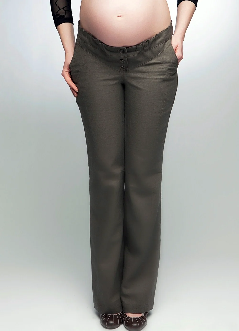 Широкие брюки для беременных