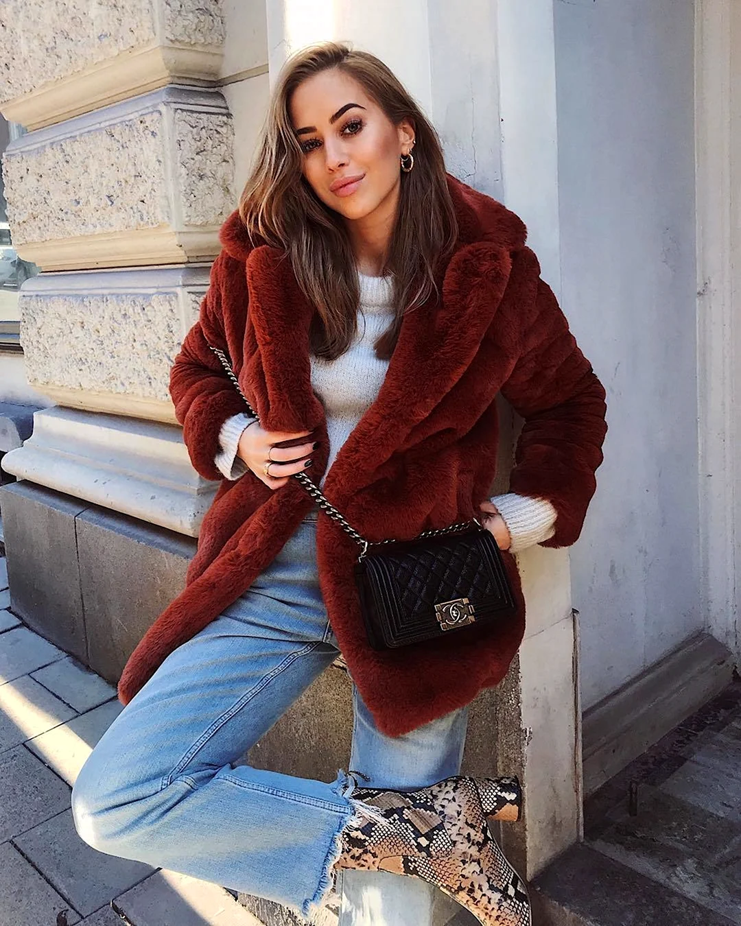 Образы с короткой шубой