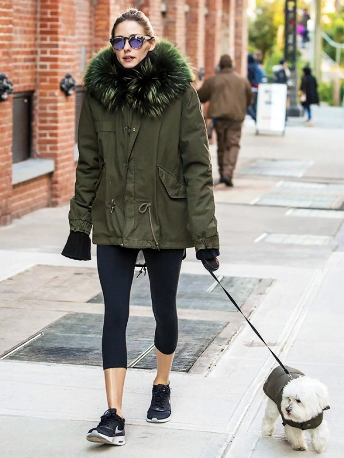 Оливия Палермо в хаки