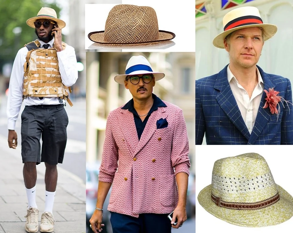 Мужская шляпа трилби стрит стайл